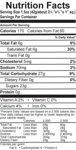 Nutrition Info