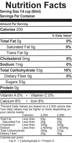 Nutrition Info