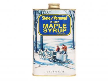 Vermont Tin Pint - 100% Pure Vermont Maple Syrup