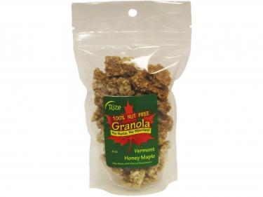 Rize 100% Nut Free Granola - 4oz Vermont Honey Maple