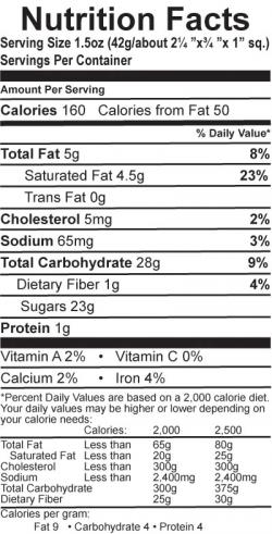 Nutrition Info